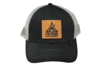 Image of RISE Armament RISE Armament Spire Hat w/ Patch/Mesh-Back, Black, RH-107-BLK
