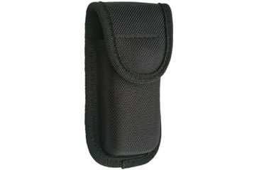 Image of Rite Edge Belt Sheath, Fits Most 4 1/2in Closed Folding Knife, Black 1680D Nylon Construction, Snap Closure, Black, 211359-BK