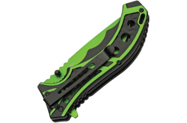 Image of Rite Edge Caution Linerlock A/O Grn