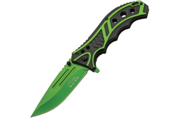 Image of Rite Edge Caution Linerlock A/O Grn