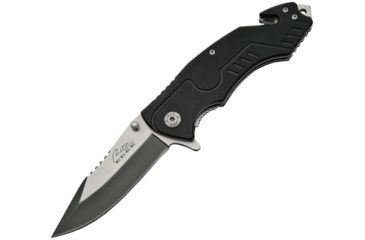 Image of Rite Edge G-10 Linerlock Black Folding Knife,3.5in,Black,G10 Handle CN300356