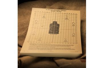 Image of Rite in the Rain 25 METER ZEROING TARGET, Tan, 8 1/2 x 11 9125