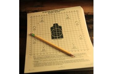 Image of Rite in the Rain 25 METER ZEROING TARGET, Tan, 8 1/2 x 11 9125