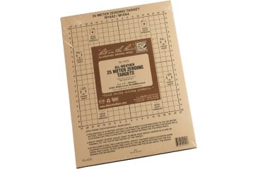 Image of Rite in the Rain 25 METER ZEROING TARGET, Tan, 8 1/2 x 11 9125