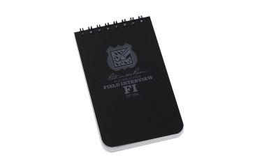 Image of Rite in the Rain 3X5 NOTEBOOK - FIELD INTERVIEW, Yellow, 3 x 5 104