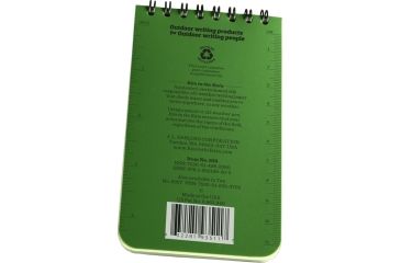 Image of Rite in the Rain 3X5 NOTEBOOK - GREEN, Green, 3 x 5 935