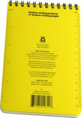 Image of Rite in the Rain 4X6 NOTEBOOK - YELLOW, Yellow, 4 x 6 146