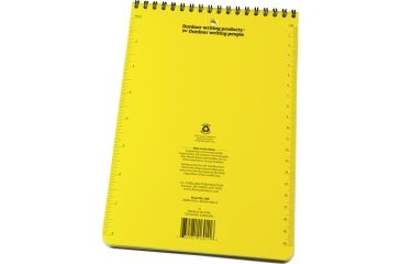 Image of Rite in the Rain 6x9 NOTEBOOK - YELLOW, Yellow, 6 x 9 169