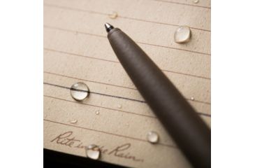 Image of Rite in the Rain All-Weather Metal Clicker Pen with Black Ink, FDE RR FDE97