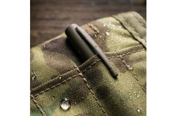 Image of Rite in the Rain All-Weather Metal Clicker Pen with Black Ink, FDE RR FDE97