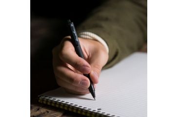 Image of Rite in the Rain All-Weather Standard Clicker Pen,Red Ink,Matte Black 93R