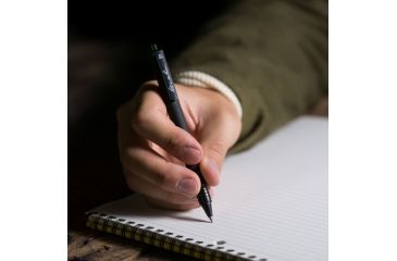 Image of Rite in the Rain All-Weather Standard Clicker Pen,Red Ink,Matte Black 93R