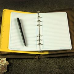 Image of Rite in the Rain BINDER KIT - YELLOW, Yellow, 5 5/8 x 7 1/2 200-KIT