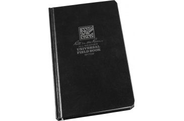 Image of Rite in the Rain Bound Book - Black Fabrikoid Cover - Universal, Black, 4 5/8 x 7 770F