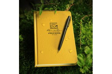Image of Rite in the Rain BOUND BOOK - FABRIKOID COVER - FIELD, Yellow, 4 3/4 x 7 1/2 350F