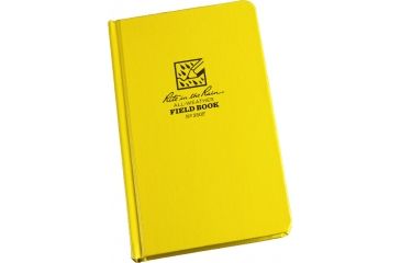 Image of Rite in the Rain BOUND BOOK - FABRIKOID COVER - FIELD, Yellow, 4 3/4 x 7 1/2 350F