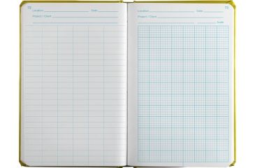 Image of Rite in the Rain BOUND BOOK - FABRIKOID COVER - GEOLOGICAL, Yellow, 4 3/4 x 7 1/2 540F