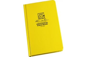 Image of Rite in the Rain BOUND BOOK - FABRIKOID COVER - GEOLOGICAL, Yellow, 4 3/4 x 7 1/2 540F