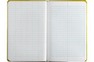 Image of Rite in the Rain BOUND BOOK - FABRIKOID COVER -TRANSIT, Yellow, 4 3/4 x 7 1/2 300F