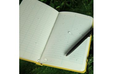 Image of Rite in the Rain BOUND BOOK - FABRIKOID COVER -TRANSIT, Yellow, 4 3/4 x 7 1/2 300F