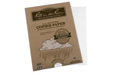 Image of Rite in the Rain Copier Paper,8 1/2x11in,White,50 Sheets 8511-50