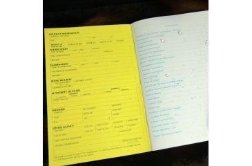 Image of Rite in the Rain FIRE INVESTIGATION FIELD NOTES, Yellow, 5 1/2 x 8 1/2 121