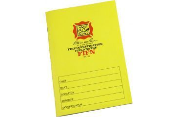 Image of Rite in the Rain FIRE INVESTIGATION FIELD NOTES, Yellow, 5 1/2 x 8 1/2 121