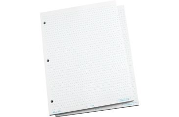 Image of Rite in the Rain GRID SHEETS - HORIZONTAL LINE, White, 8 1/2 x 11 1136