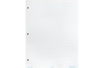 Image of Rite in the Rain GRID SHEETS - HORIZONTAL LINE, White, 8 1/2 x 11 1136