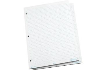 Image of Rite in the Rain GRID SHEETS - HORIZONTAL LINE, White, 8 1/2 x 11 1136