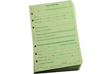 Image of Rite in the Rain LOOSE LEAF - GREEN - CALL FORFIRE, Green, 4 5/8 x 7 922