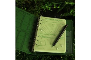 Image of Rite in the Rain LOOSE LEAF - GREEN - RANGE CARD, Green, 4 5/8 x 7 912