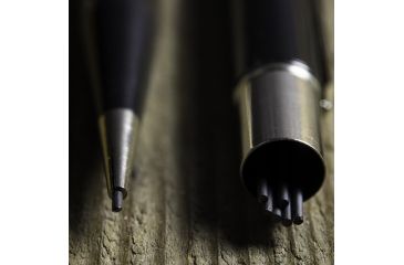Image of Rite in the Rain Mechanical Pencil,5.75in,Black,1.1mm Black Lead w/7 Leads and 2 Extra Erasers BK99