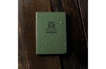 Image of Rite In The Rain Memo Book - 3.5 X 5, Green, 3 1/2 X 5 954