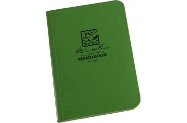 Image of Rite in the Rain MEMO BOOK - GREEN - 3.5 X 5, Green, 3 1/2 x 5 954