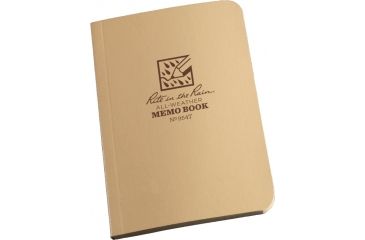 Image of Rite in the Rain MEMO BOOK - TAN - 3.5 X 5, Tan, 3 1/2 x 5 954T