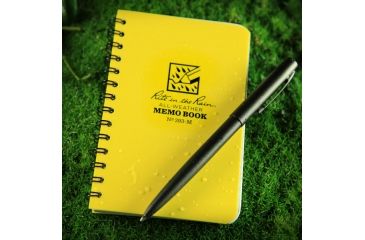 Image of Rite in the Rain MINI-SPIRAL MEMO NOTEBOOK, Yellow, 3 1/4 x 5 393-M