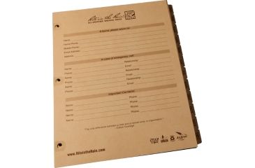 Image of Rite in the Rain MX CALENDAR PACK - WEEKLY, Tan, 8 1/2 x 11 9260W-MX