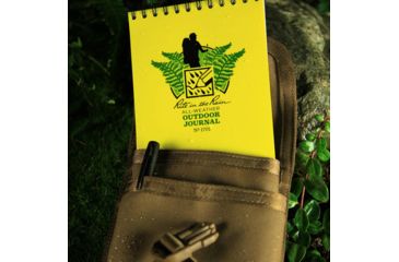Image of Rite in the Rain OUTDOOR JOURNAL KIT, Yellow, 4 x 6 1701-KIT