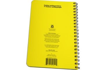 Image of Rite in the Rain SPIRAL NOTEBOOK - BIRDERS, Yellow, 4 5/8 x 7 195