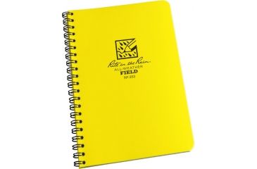 Image of Rite in the Rain SPIRAL NOTEBOOK - FIELD, Yellow, 4 5/8 x 7 353