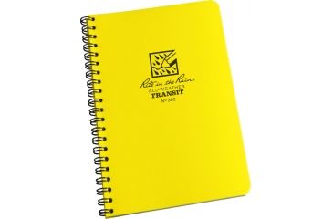 Image of Rite in the Rain SPIRAL NOTEBOOK - TRANSIT, Yellow, 4 5/8 x 7 303