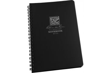 Image of Rite in the Rain Spiral Notebook - Universalblack, 4 5/8 x7 773