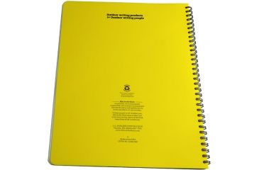 Image of Rite in the Rain Spiral Notebook - Blank, Yellow, 4 5/8 x7 333