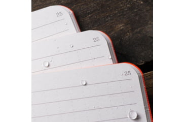 Image of Rite in the Rain Stapled Mini Notebook - Universal - Oranage - 3 Pack - OR71FX-M