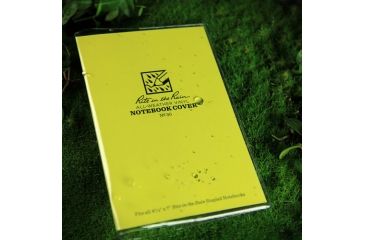 Image of Rite in the Rain STAPLED NOTEBOOK COVER - CLEAR VINYL, Clear, 4 5/8 x 7 30