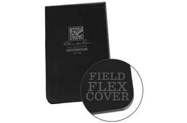 Image of Rite in the Rain Top Field Flex - Black, Black, 3 1/4 x 5 1/4 778