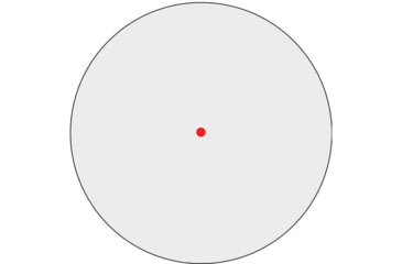 Image of Riton Optics 1 SERIES TACTIX, Red Dot, 22mm, 2 MOA Dot or 2 MOA Dot with 30 MOA Circle with Crosshairs Reticle, Matte Finish, Black, 1TARD24