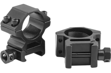 Image of Riton Optics 1in Riflescope Rings, Black, Medium, X1M