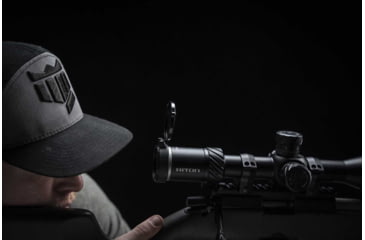 Image of Riton Optics 3 Primal 3-18x50mm Rifle Scope, 30mm Tube, First Focal Plane, LRH Illuminated, Mil Rad, Black, 3P318LFI23